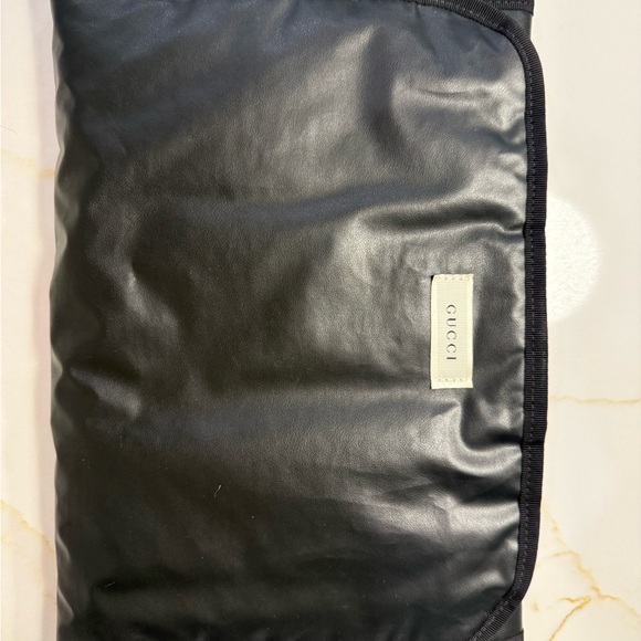 Gucci Gray Monogram Messenger Bag